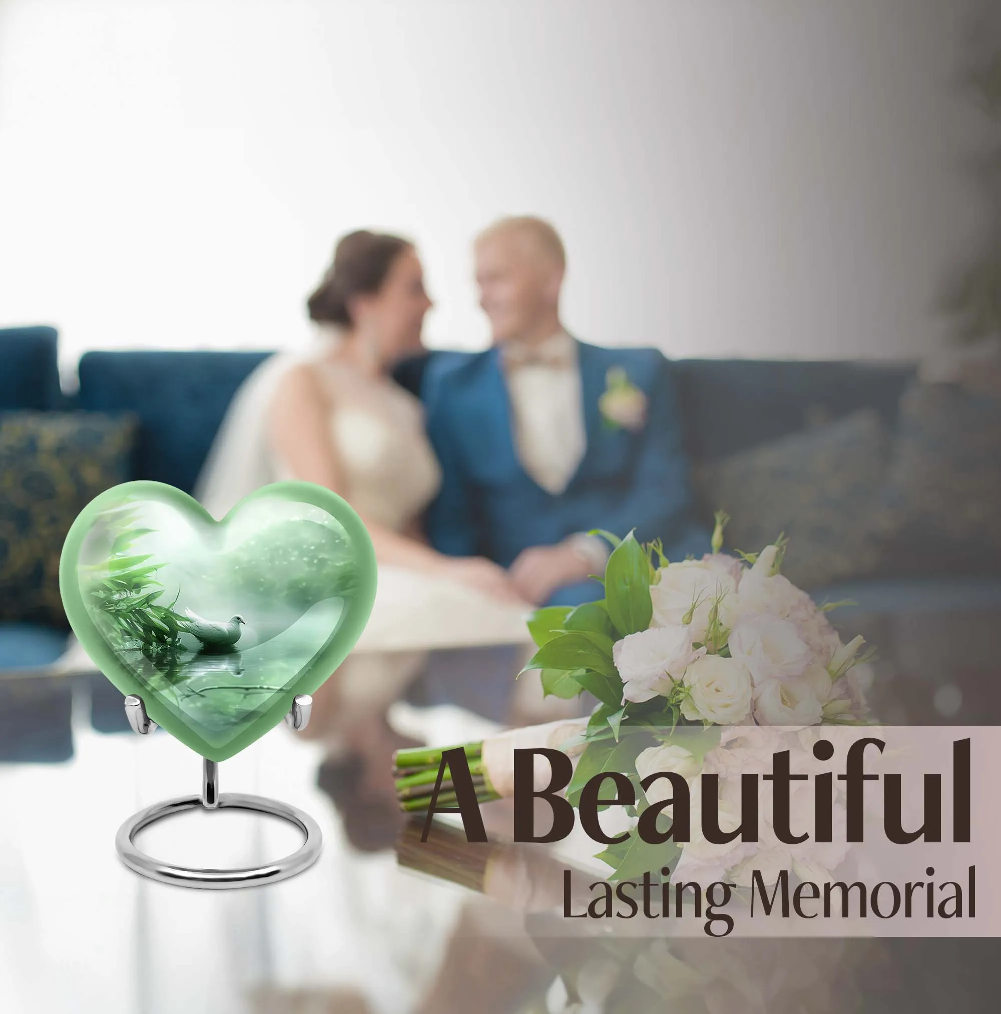 Dove Urn: Innovative Resting Place suitable for Adult Human Cremation Ashes