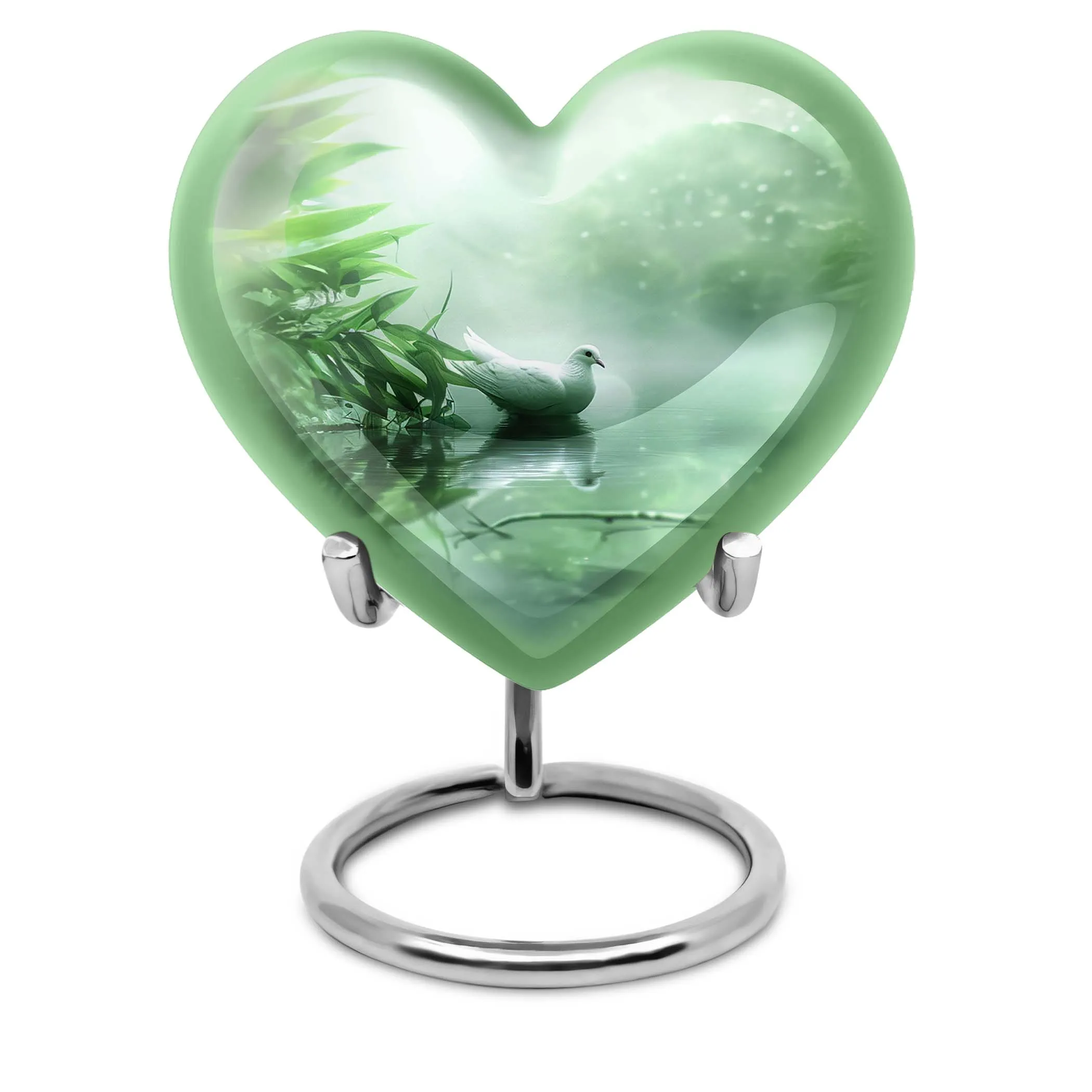 Dove Urn: Innovative Resting Place suitable for Adult Human Cremation Ashes