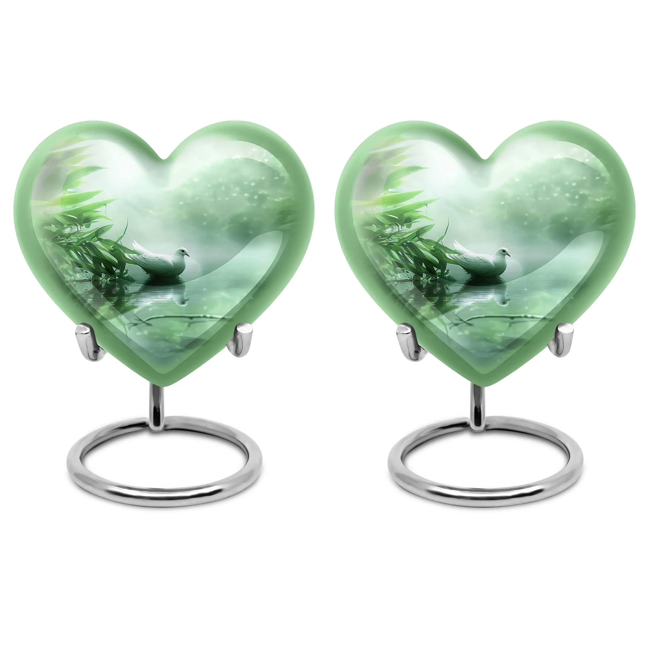 Dove Urn: Innovative Resting Place suitable for Adult Human Cremation Ashes