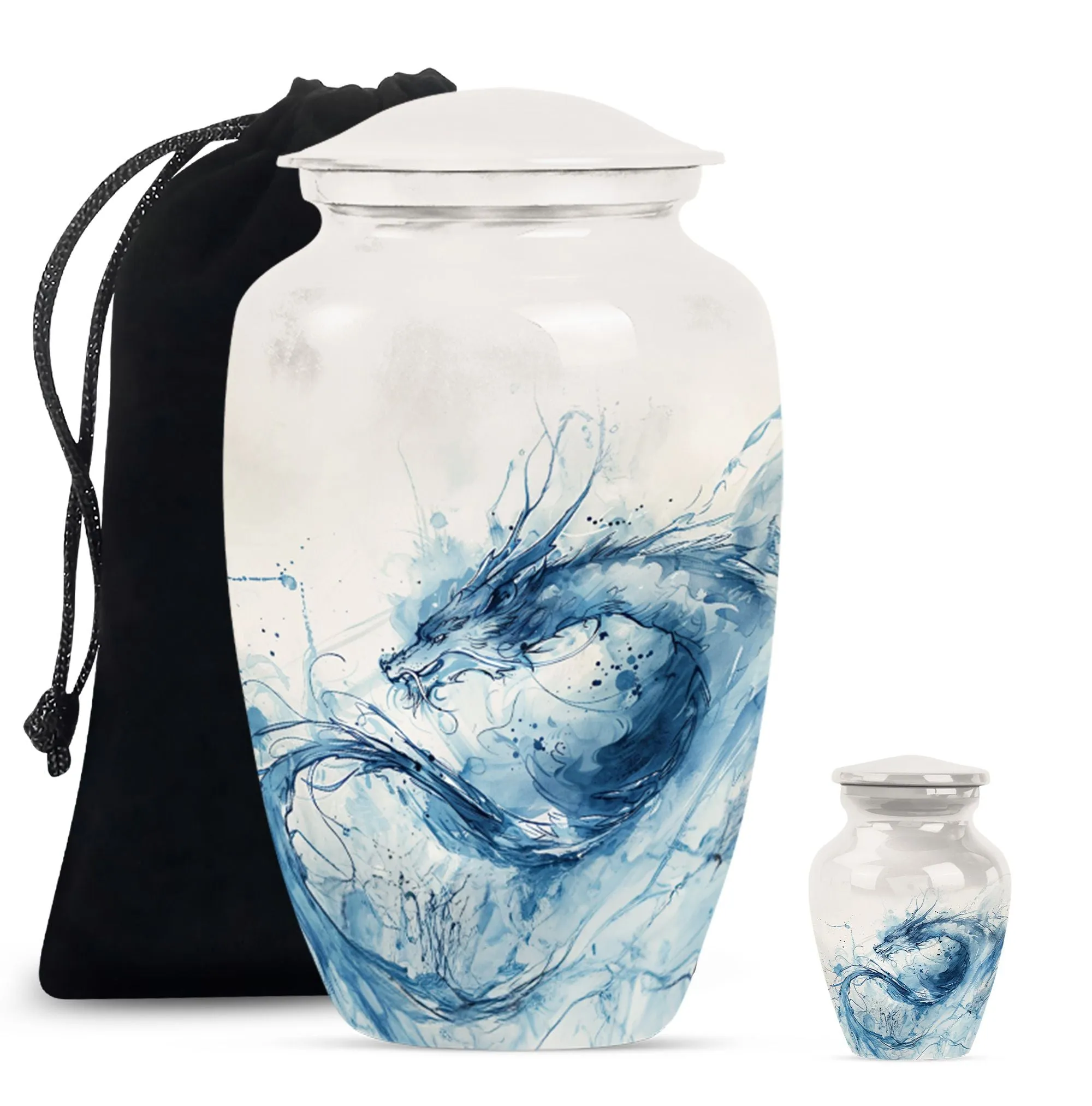 Dragon Burial Medium Urn: An Artistic and Classic Memorial Urn
