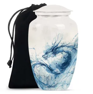 Dragon Burial Medium Urn: An Artistic and Classic Memorial Urn