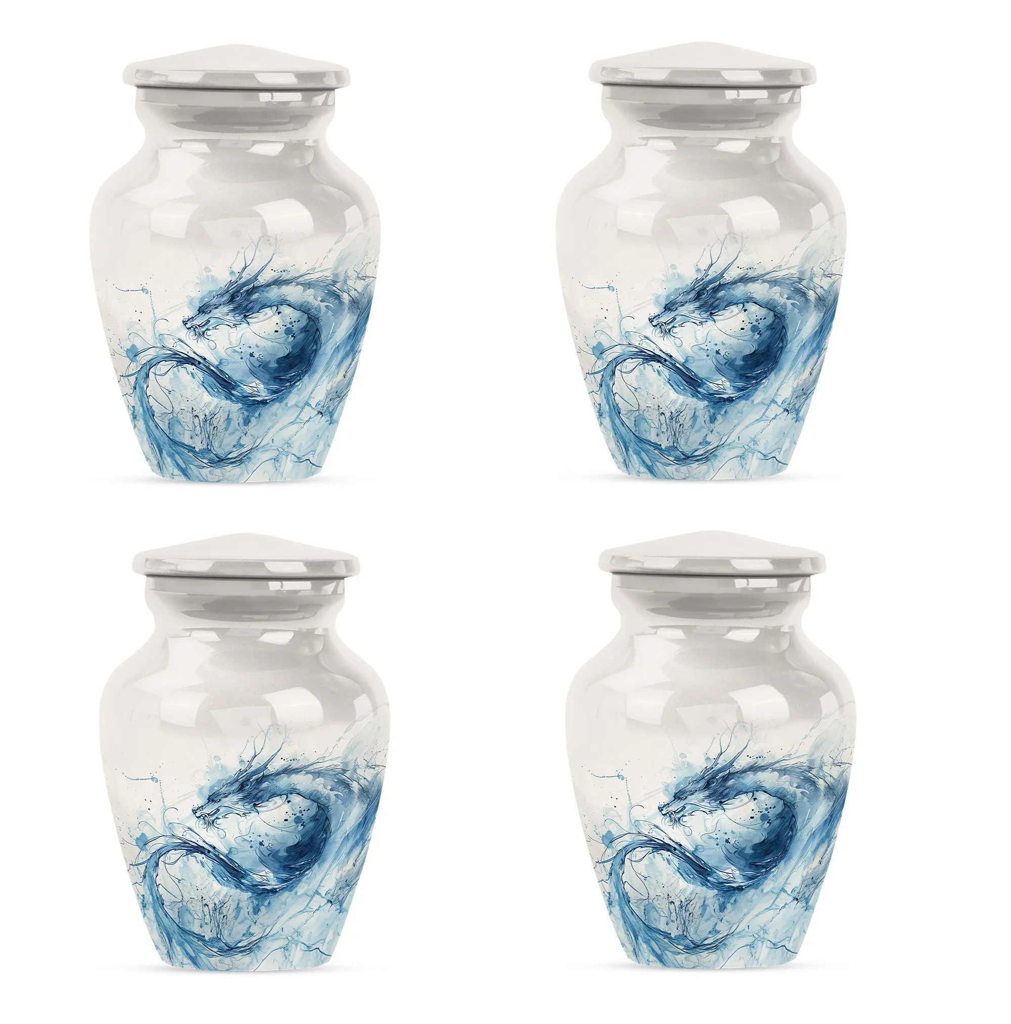 Dragon Burial Medium Urn: An Artistic and Classic Memorial Urn