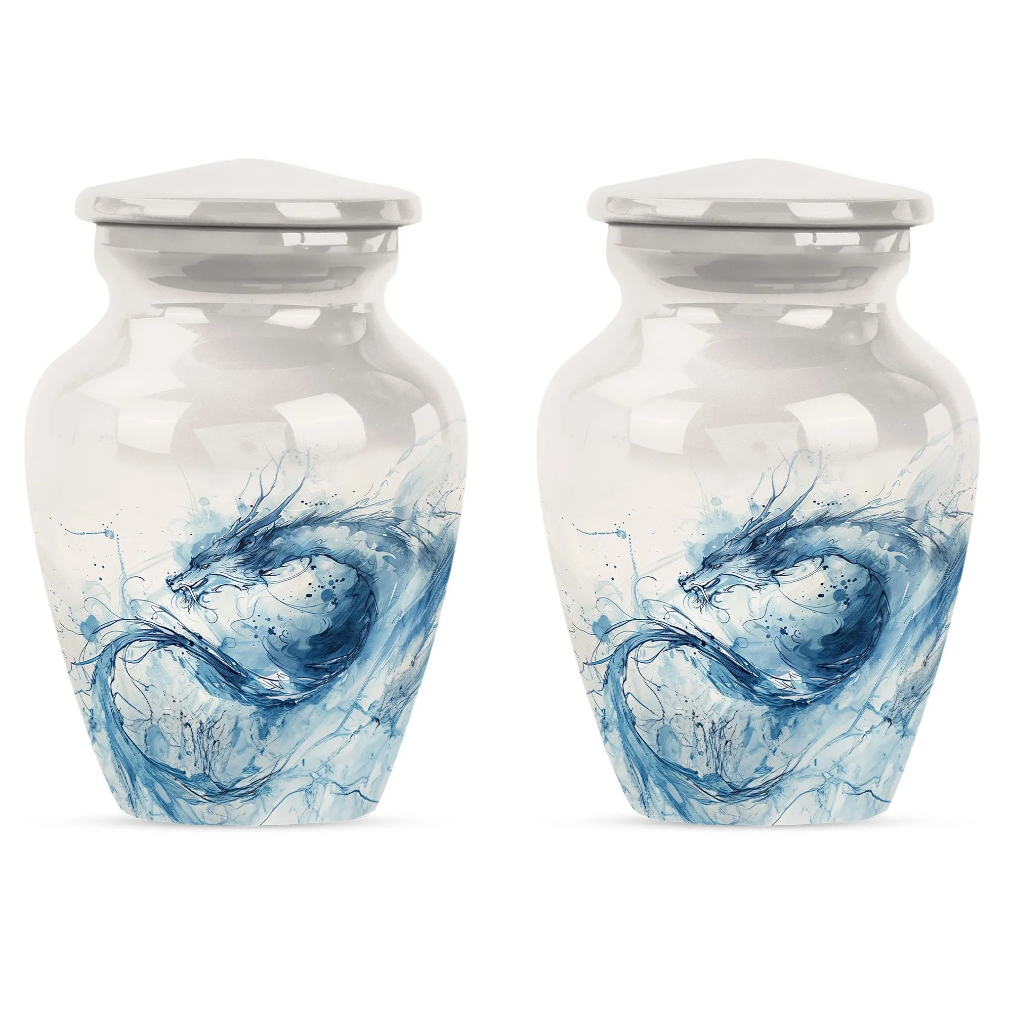 Dragon Burial Medium Urn: An Artistic and Classic Memorial Urn