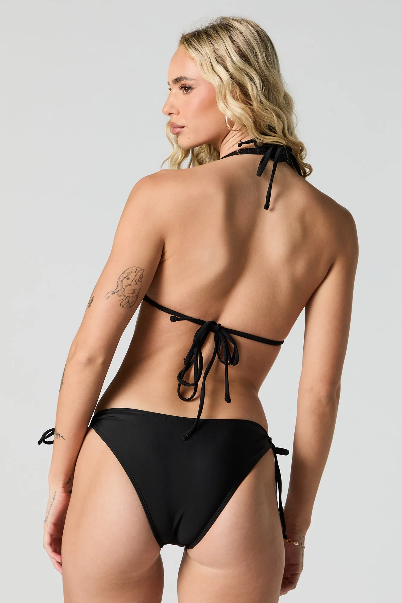 Dual Strap Bikini Bottom