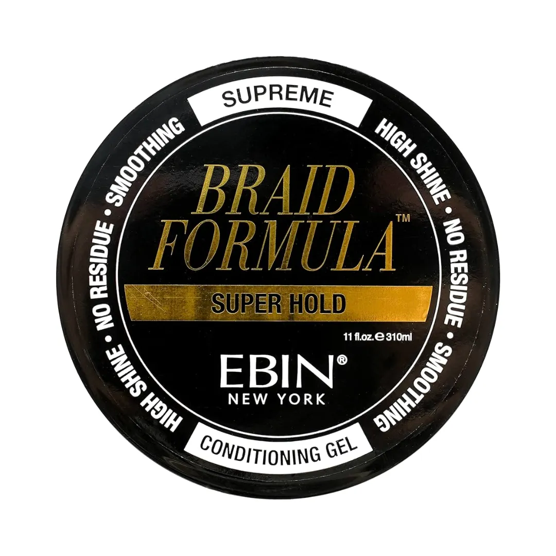 Ebin NY Braid Formula Conditioning Gel - Super Hold - 11 oz