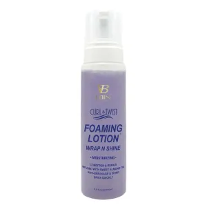 Ebin NY Curl & Twist Wrap and Shine Foaming Lotion - Moisturizing - 8.5 oz