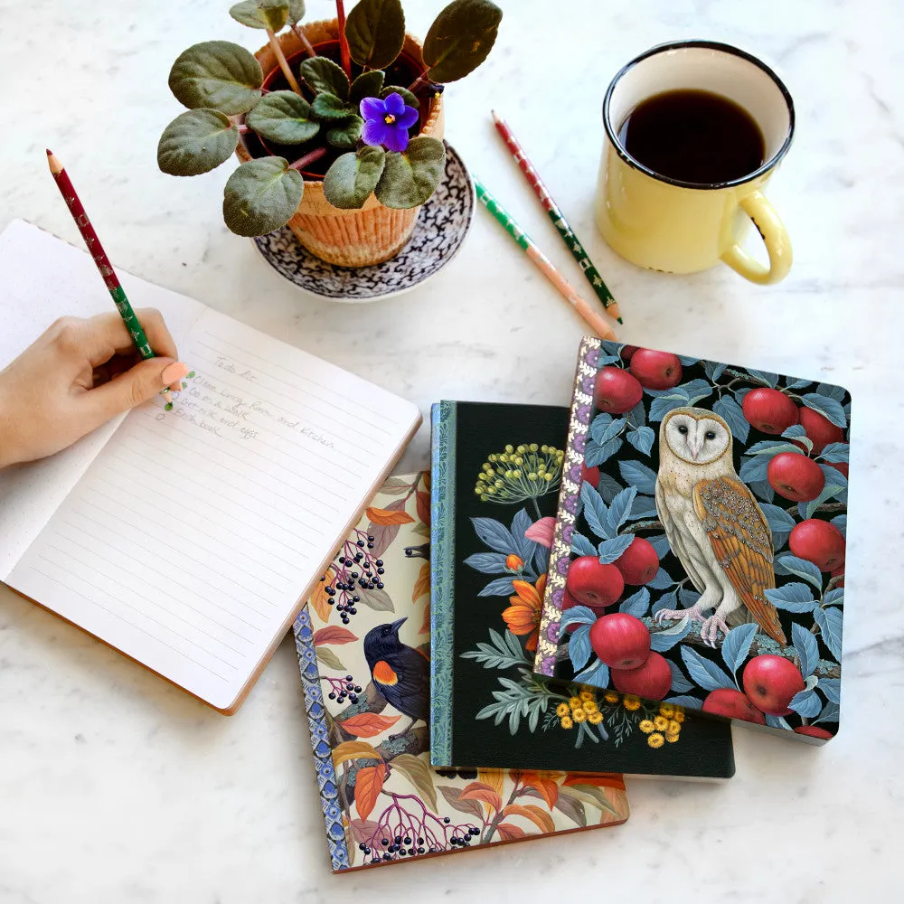 eeBoo Piece & Love: Abundant Bouquet Gilded Journal - Floral Hardcover Diary