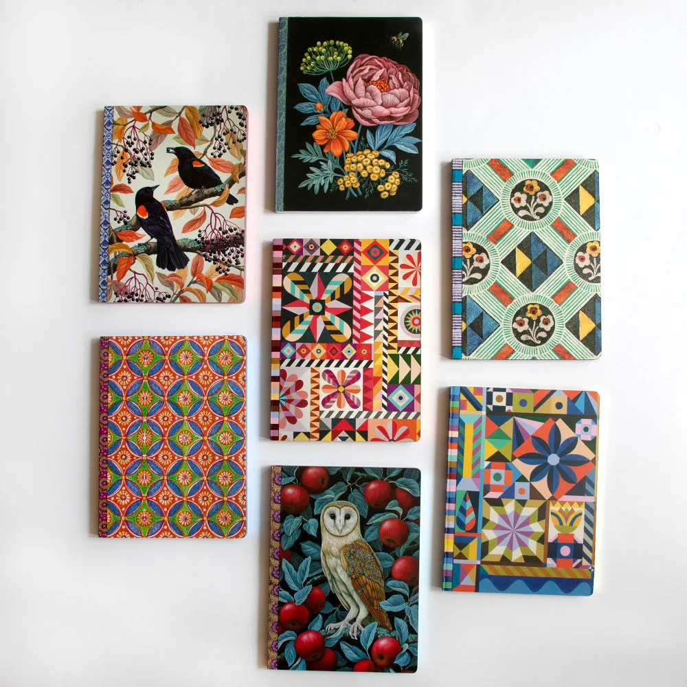 eeBoo Piece & Love: Abundant Bouquet Gilded Journal - Floral Hardcover Diary