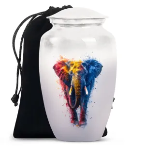 Elephant Commemoration: Classic Cremation Urn for Lasting