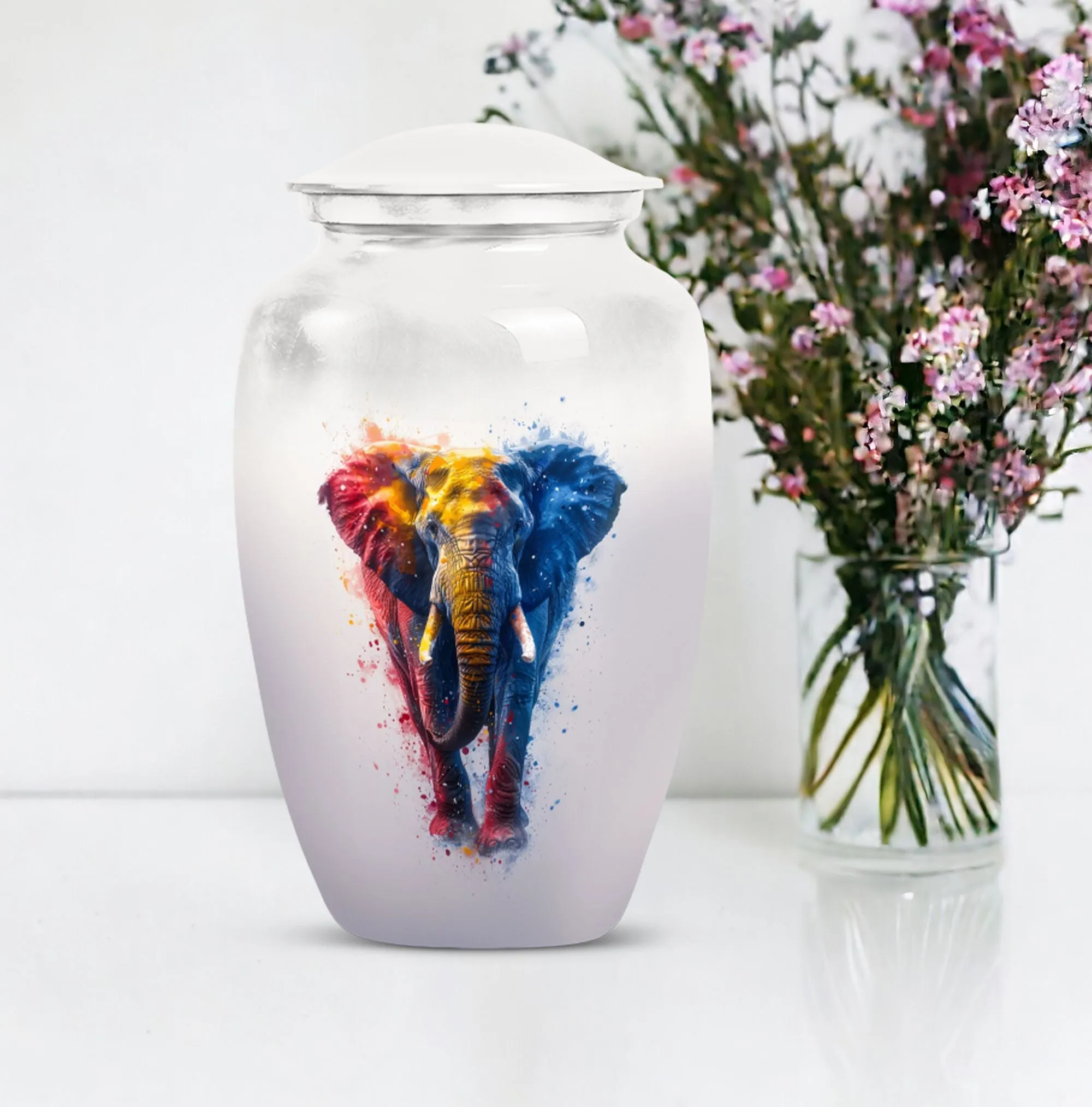 Elephant Commemoration: Classic Cremation Urn for Lasting