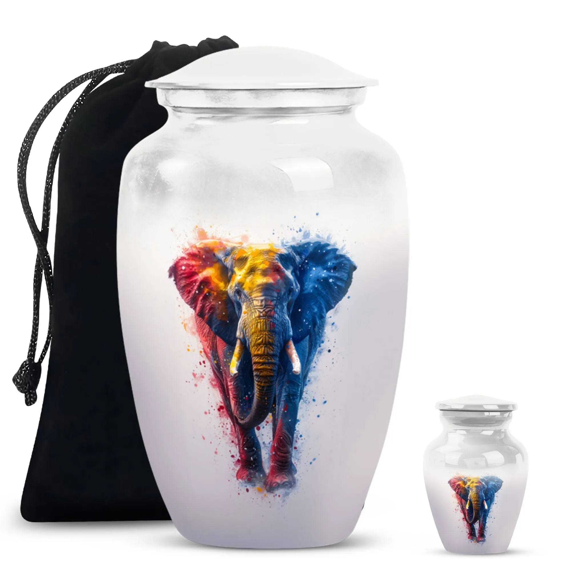 Elephant Commemoration: Classic Cremation Urn for Lasting
