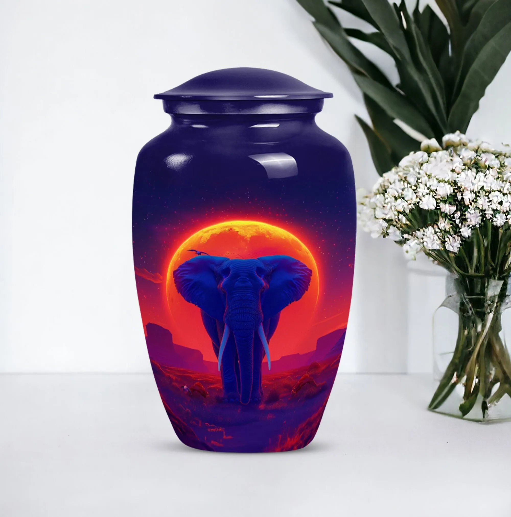 Elephant Urn for Cherished Women Memories - Urn For Mom