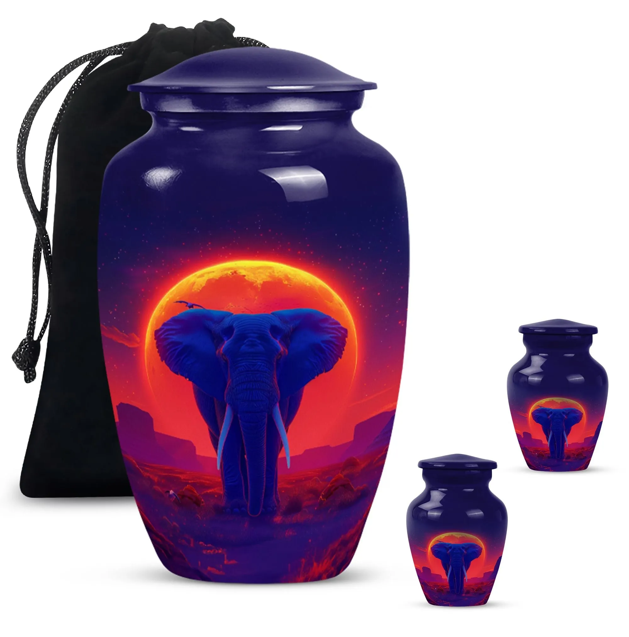 Elephant Urn for Cherished Women Memories - Urn For Mom