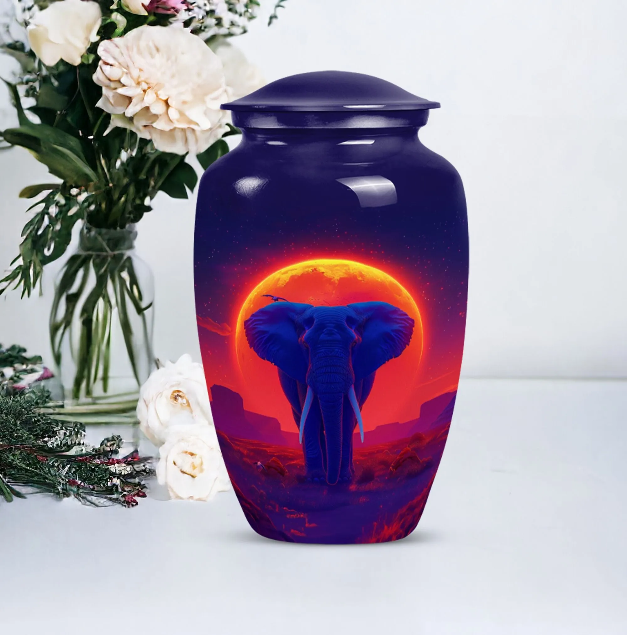 Elephant Urn for Cherished Women Memories - Urn For Mom