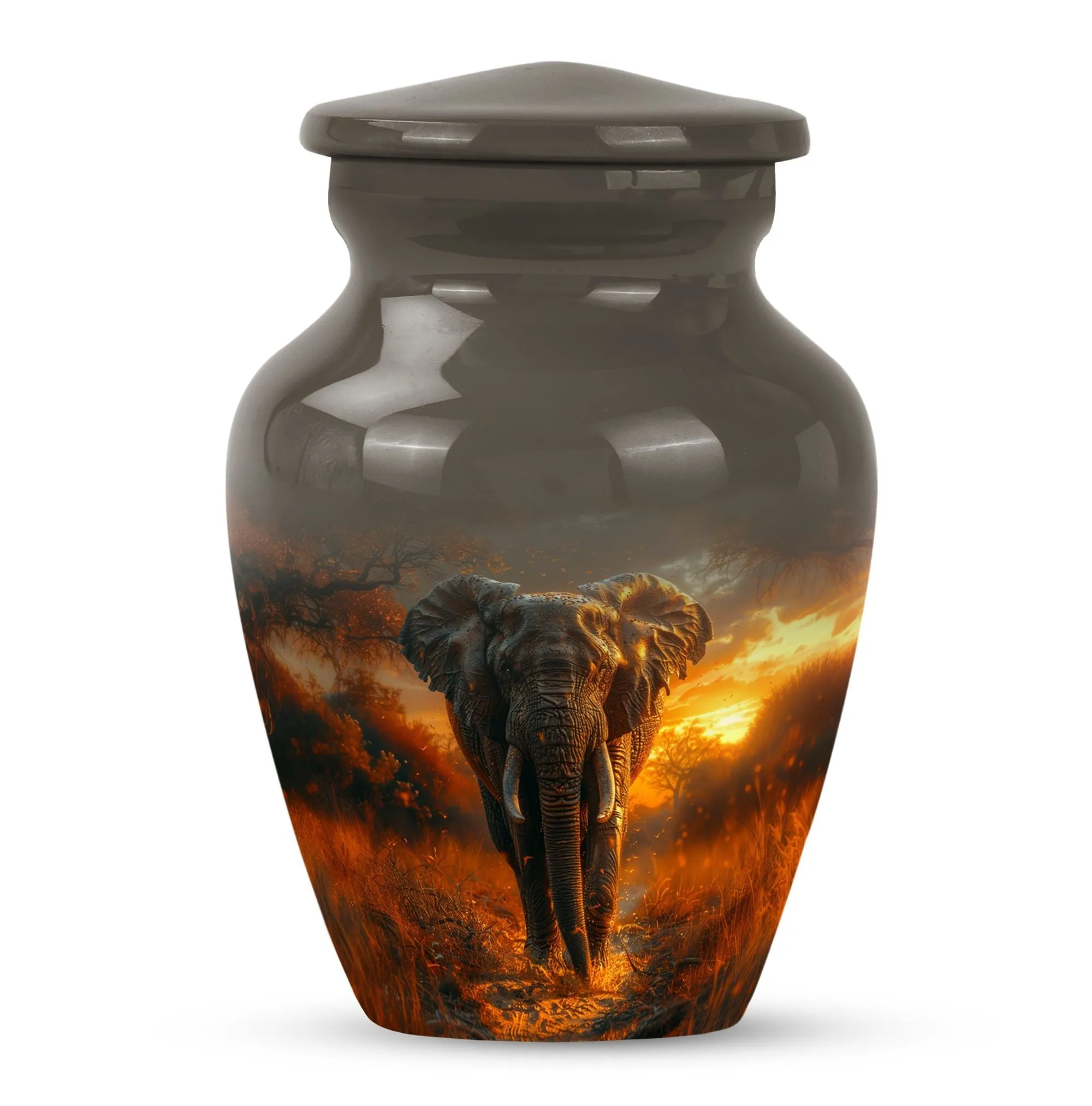 Elephant Urn for Human Ashes - Urn For Cremated Human Ashes