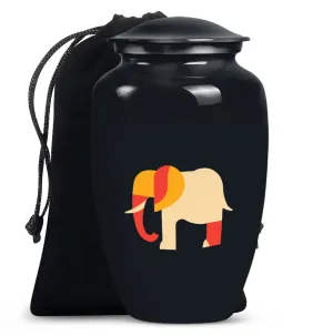 Elephant Urn Tribute: Memorial Cremation Urn for the Adult Male
