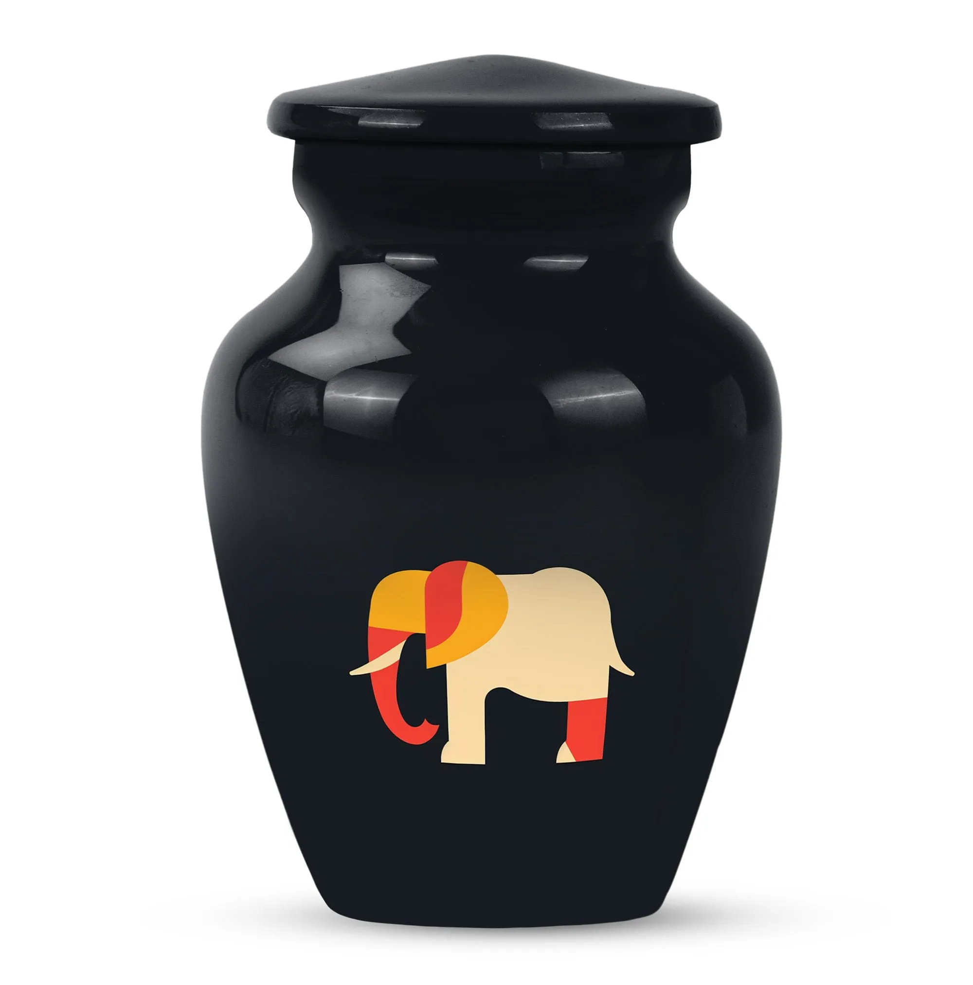 Elephant Urn Tribute: Memorial Cremation Urn for the Adult Male