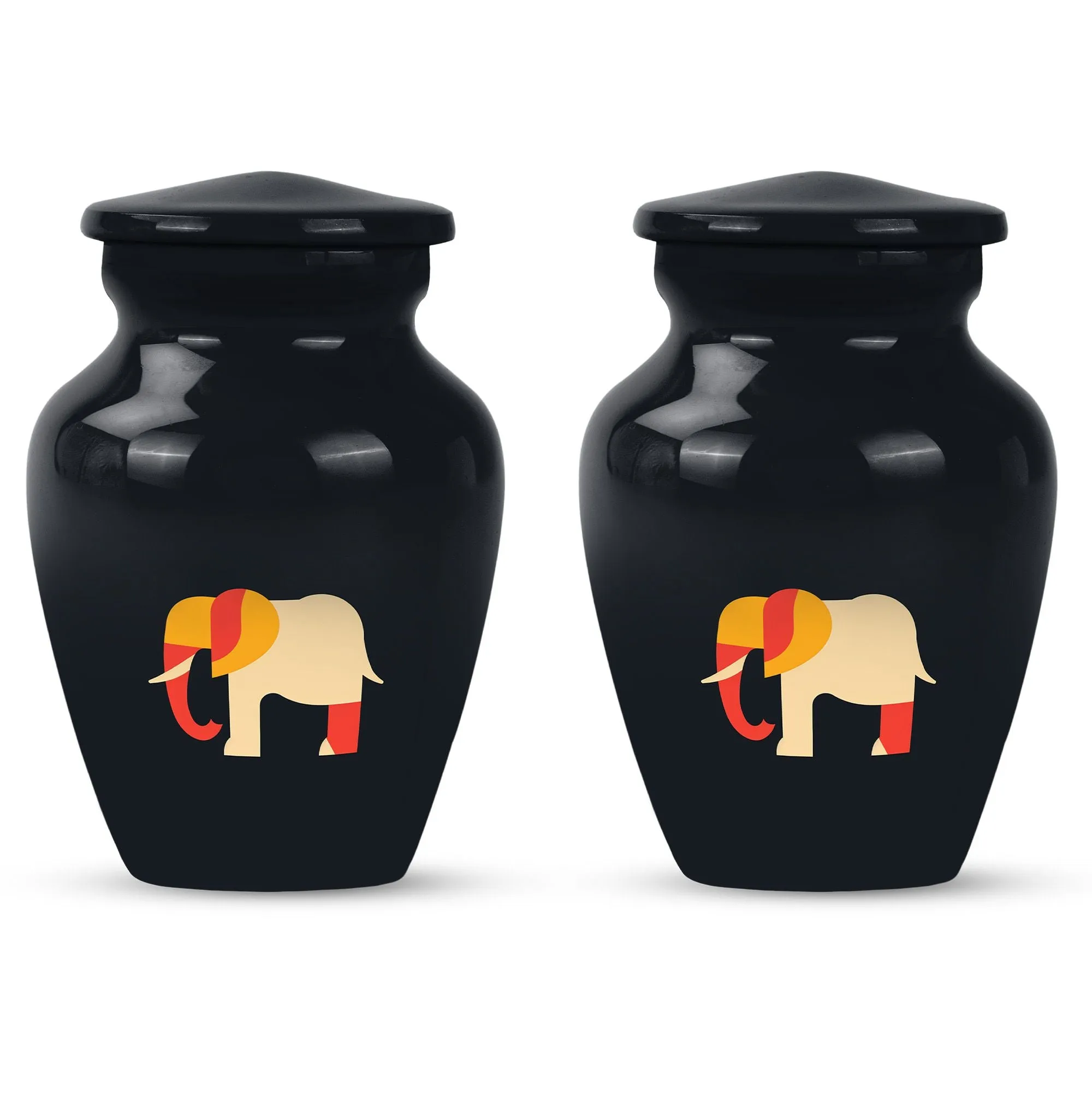 Elephant Urn Tribute: Memorial Cremation Urn for the Adult Male