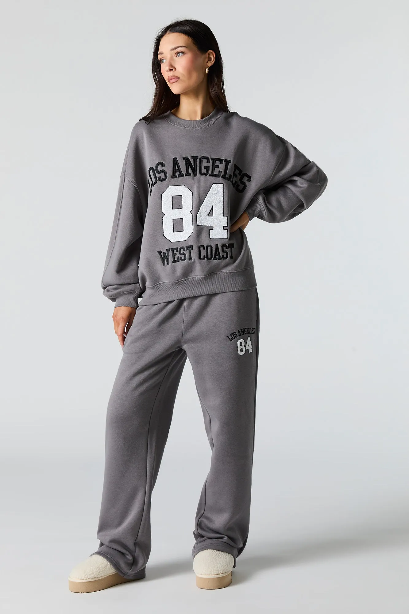 Embroidered Destination Sweatshirt