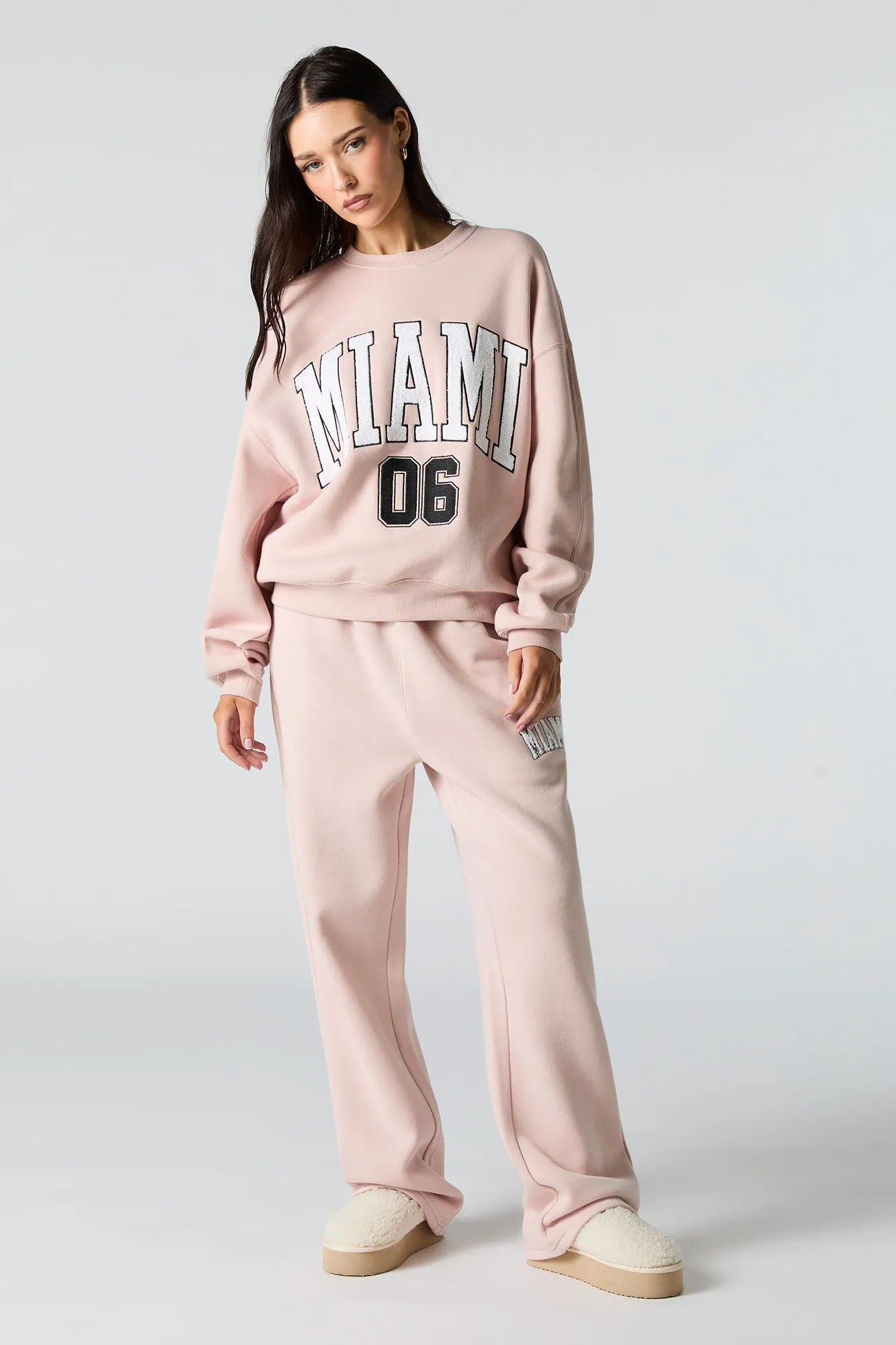 Embroidered Destination Sweatshirt