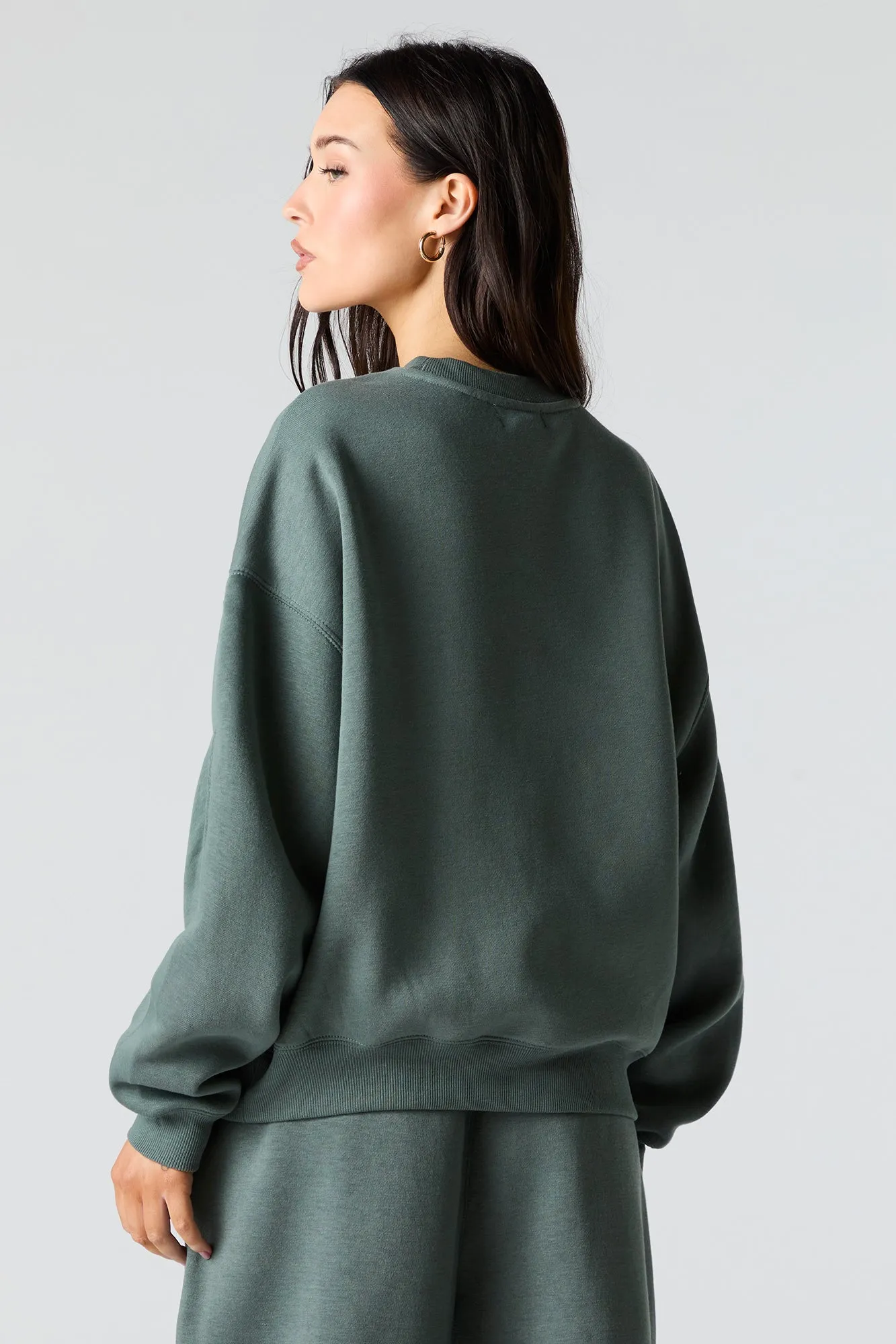 Embroidered Destination Sweatshirt