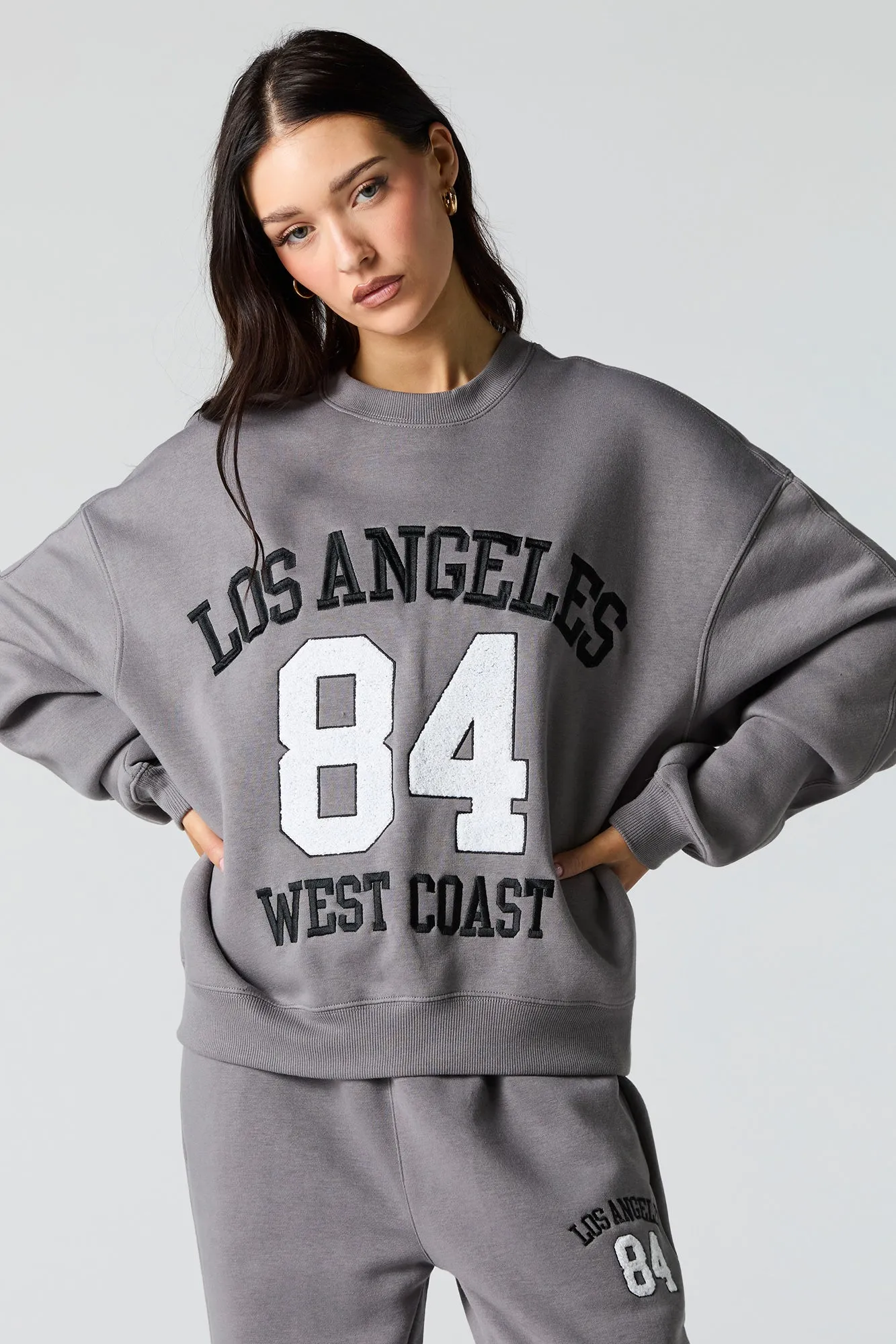 Embroidered Destination Sweatshirt