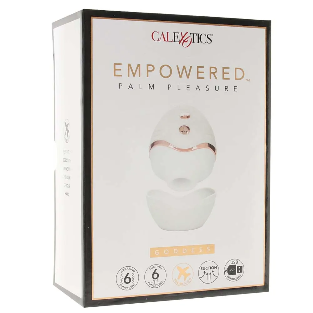 Empowered Palm Pleasure Goddess Suction Massager