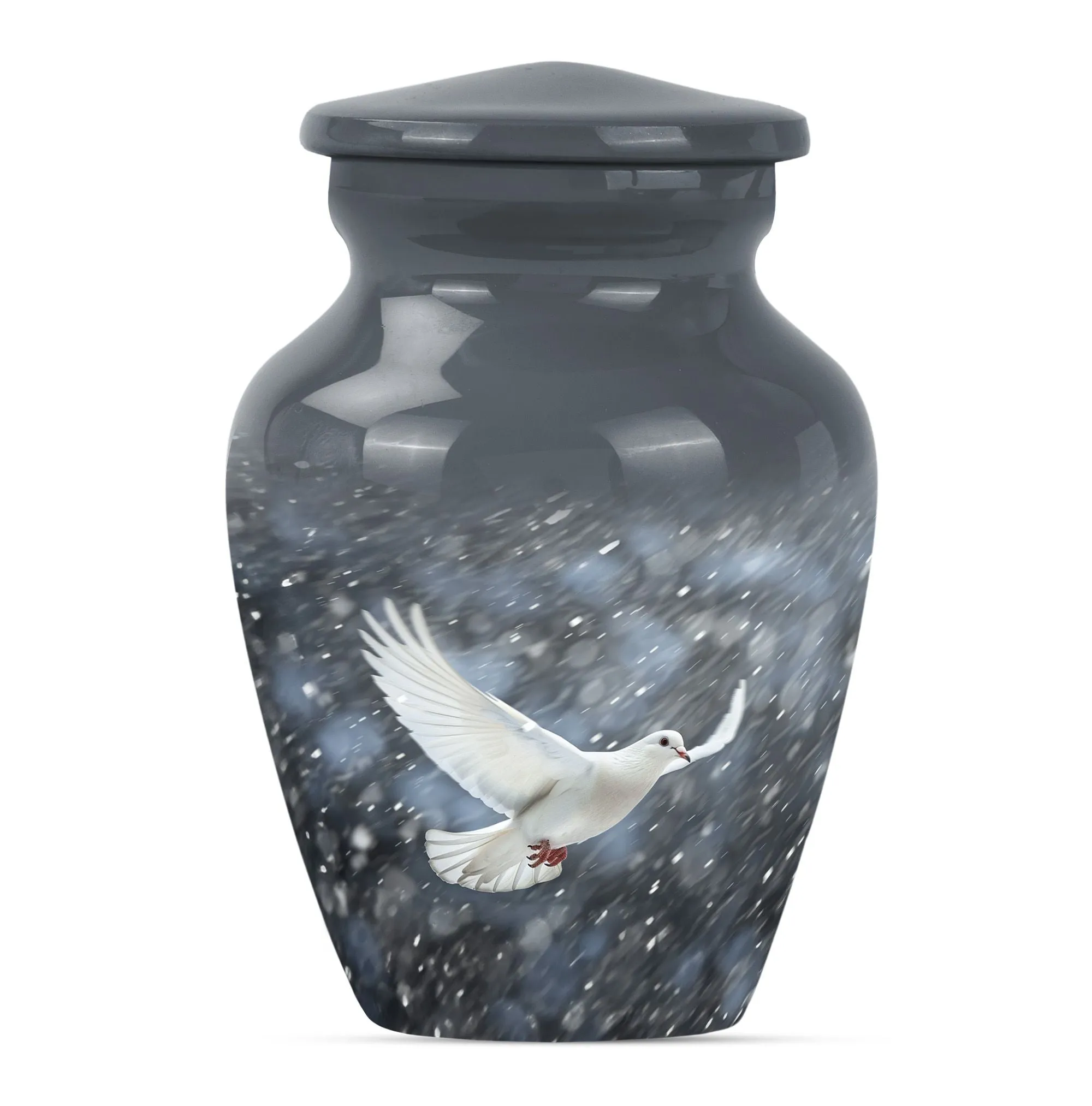 Eternal Dove's Soothe - Commemorative Cremation Urn for Adults