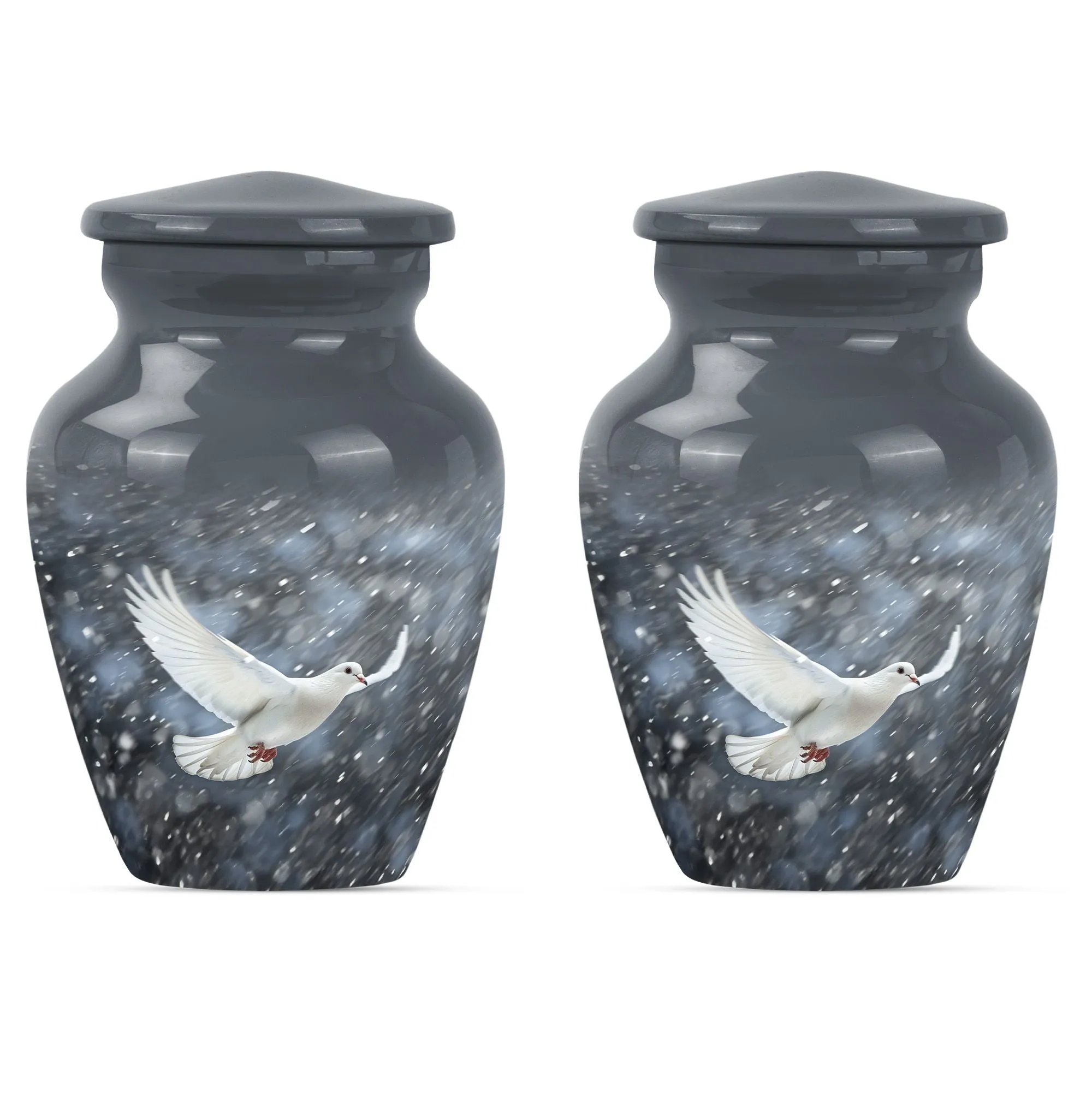 Eternal Dove's Soothe - Commemorative Cremation Urn for Adults