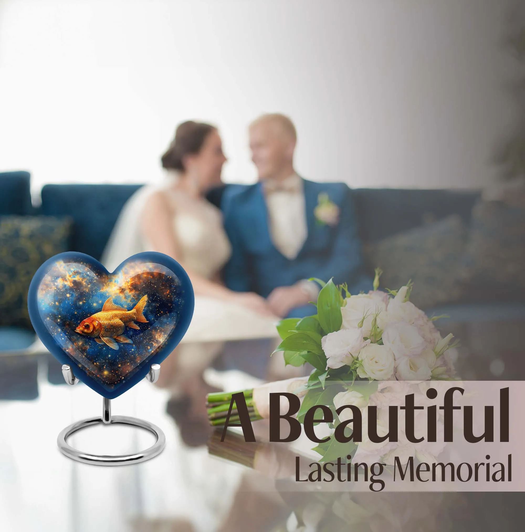 Eternal Fish Urn: A Cherished Memorial Urn for Adult Female