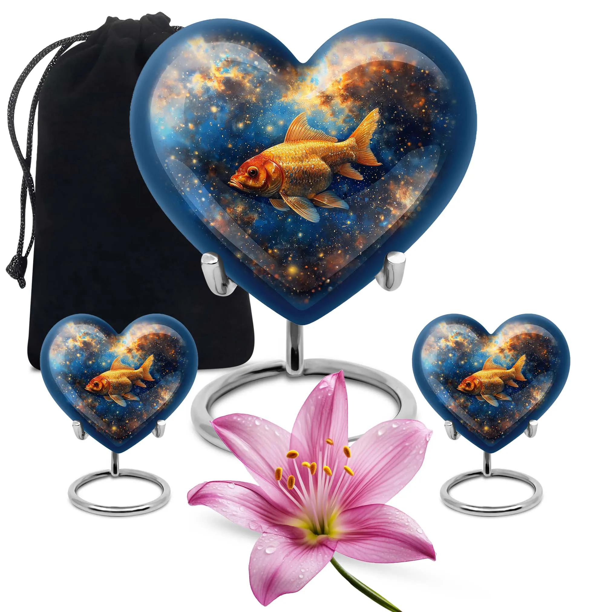 Eternal Fish Urn: A Cherished Memorial Urn for Adult Female