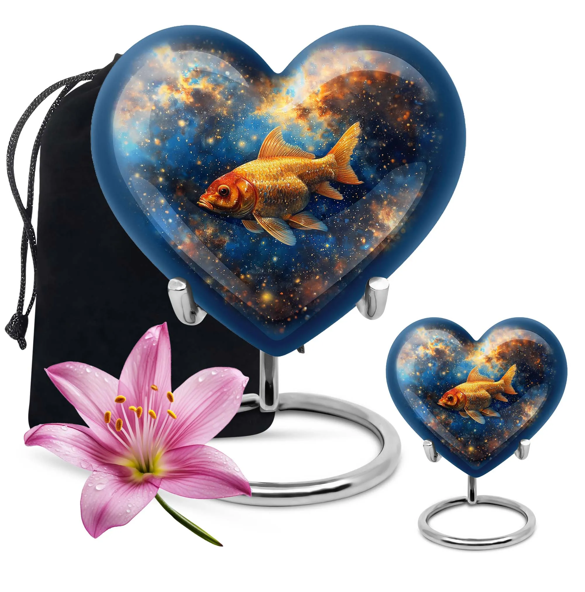 Eternal Fish Urn: A Cherished Memorial Urn for Adult Female