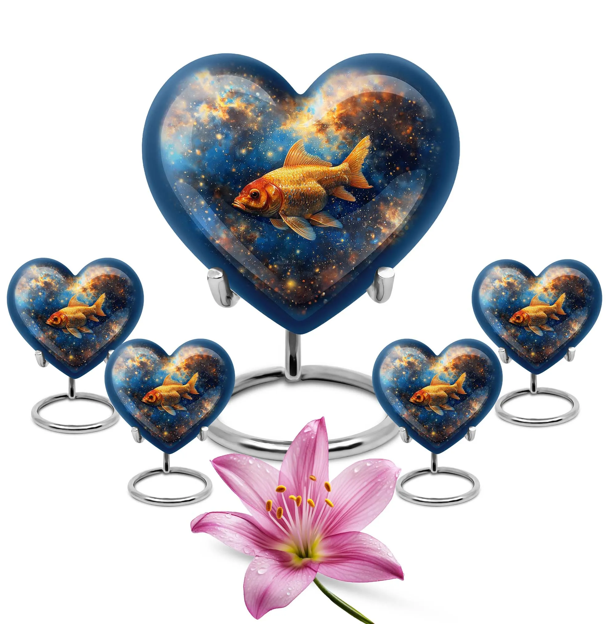 Eternal Fish Urn: A Cherished Memorial Urn for Adult Female