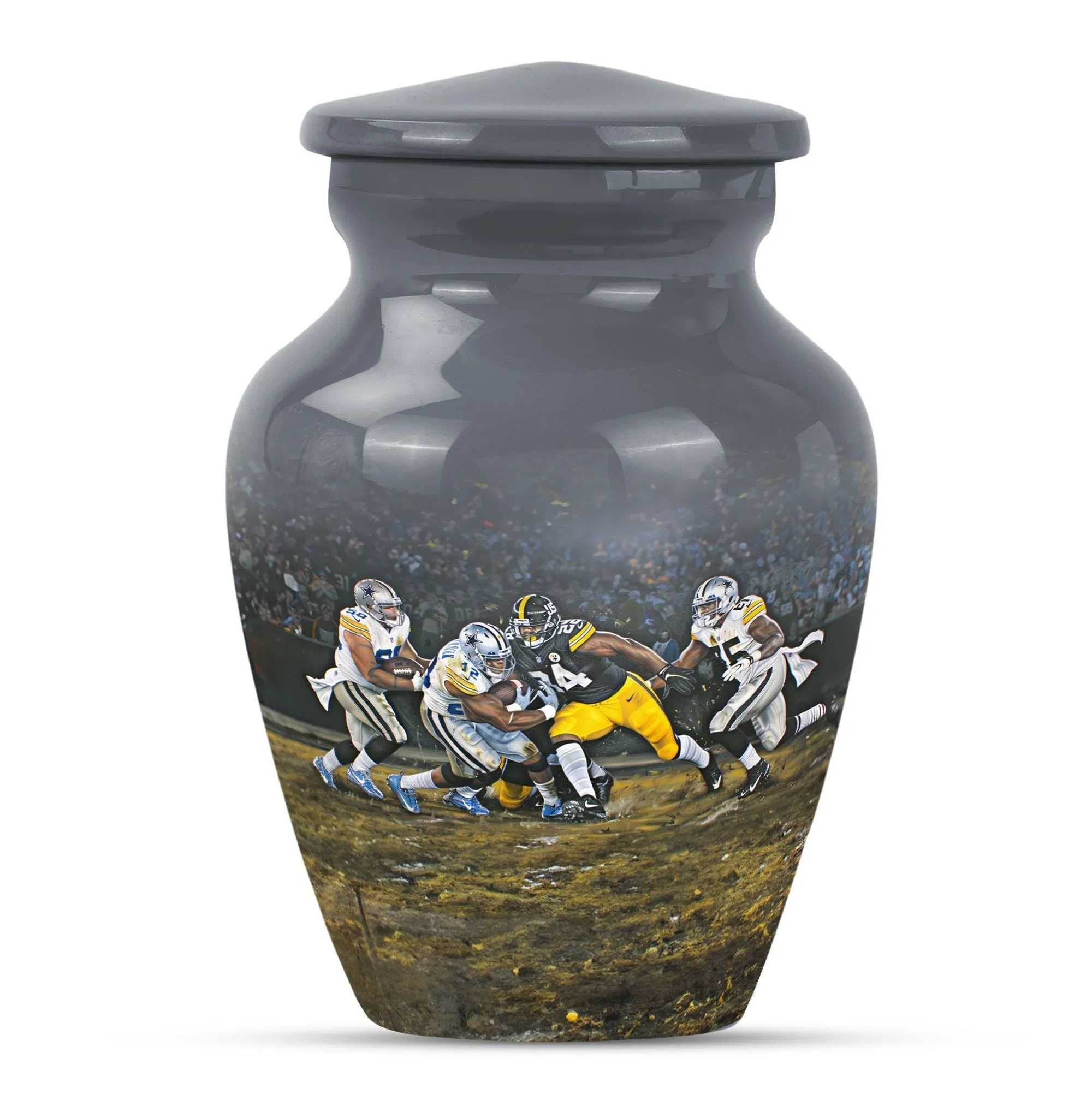 Eternal Haven Memorial Football Urn for Burial Ashes