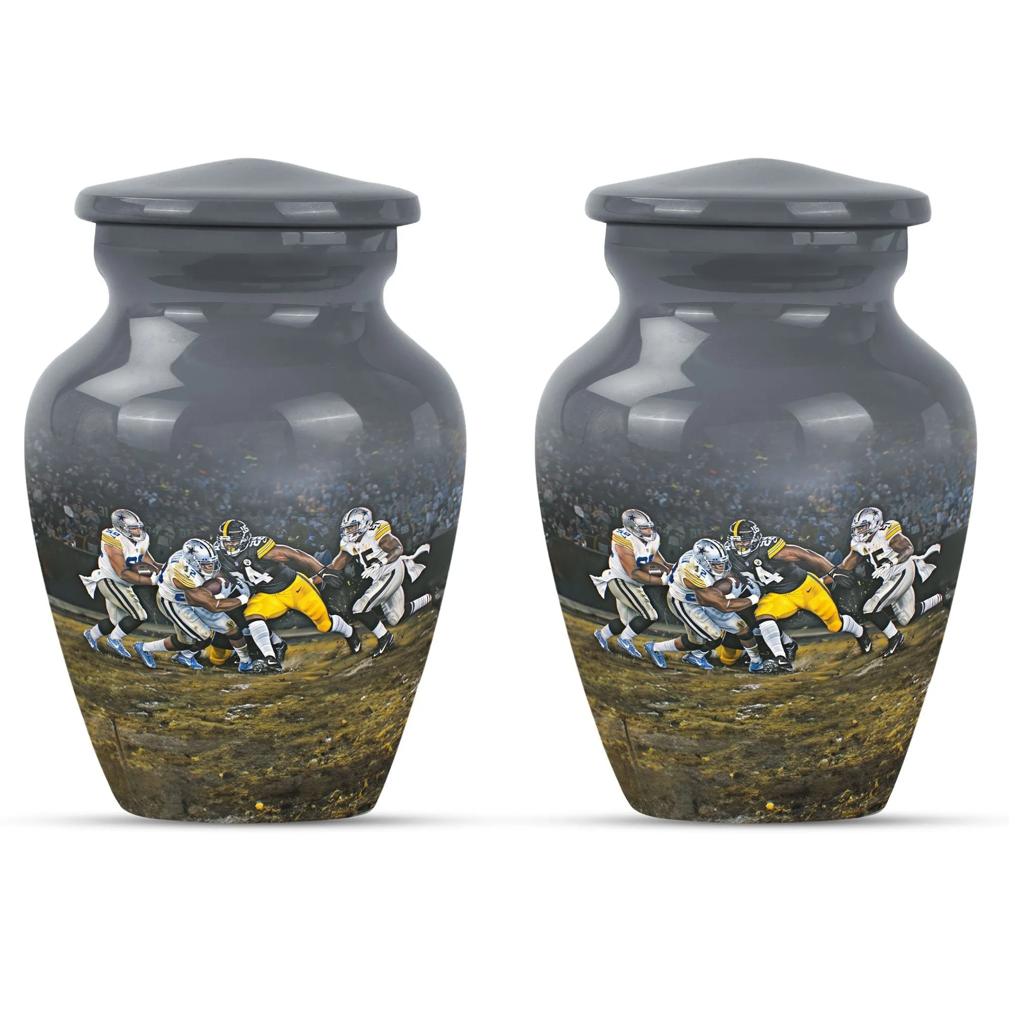 Eternal Haven Memorial Football Urn for Burial Ashes