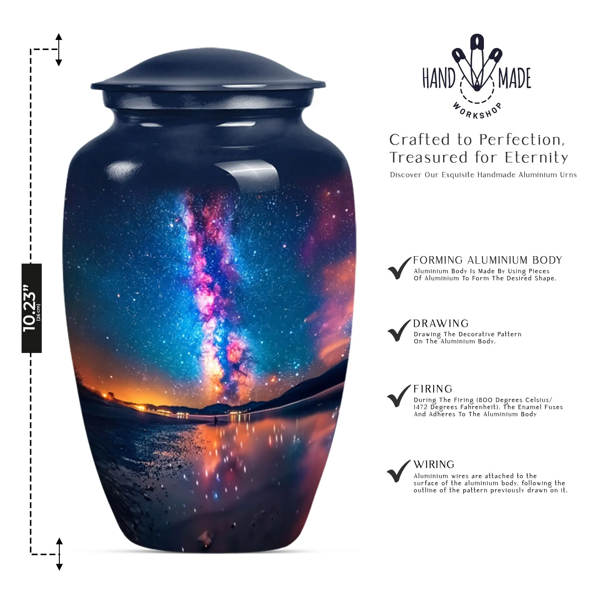 Eternal Peace Milkyway Urn - A Unique Memorial Tribute