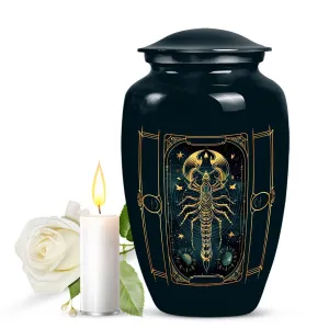 Eternal Starlight: Zodiac-Inspired Memorial Urn For Ashes
