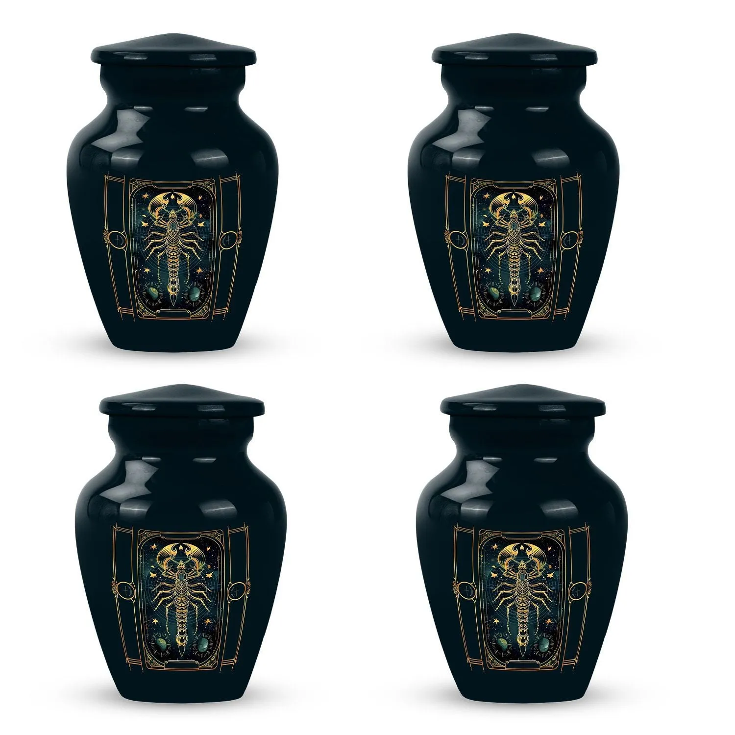 Eternal Starlight: Zodiac-Inspired Memorial Urn For Ashes