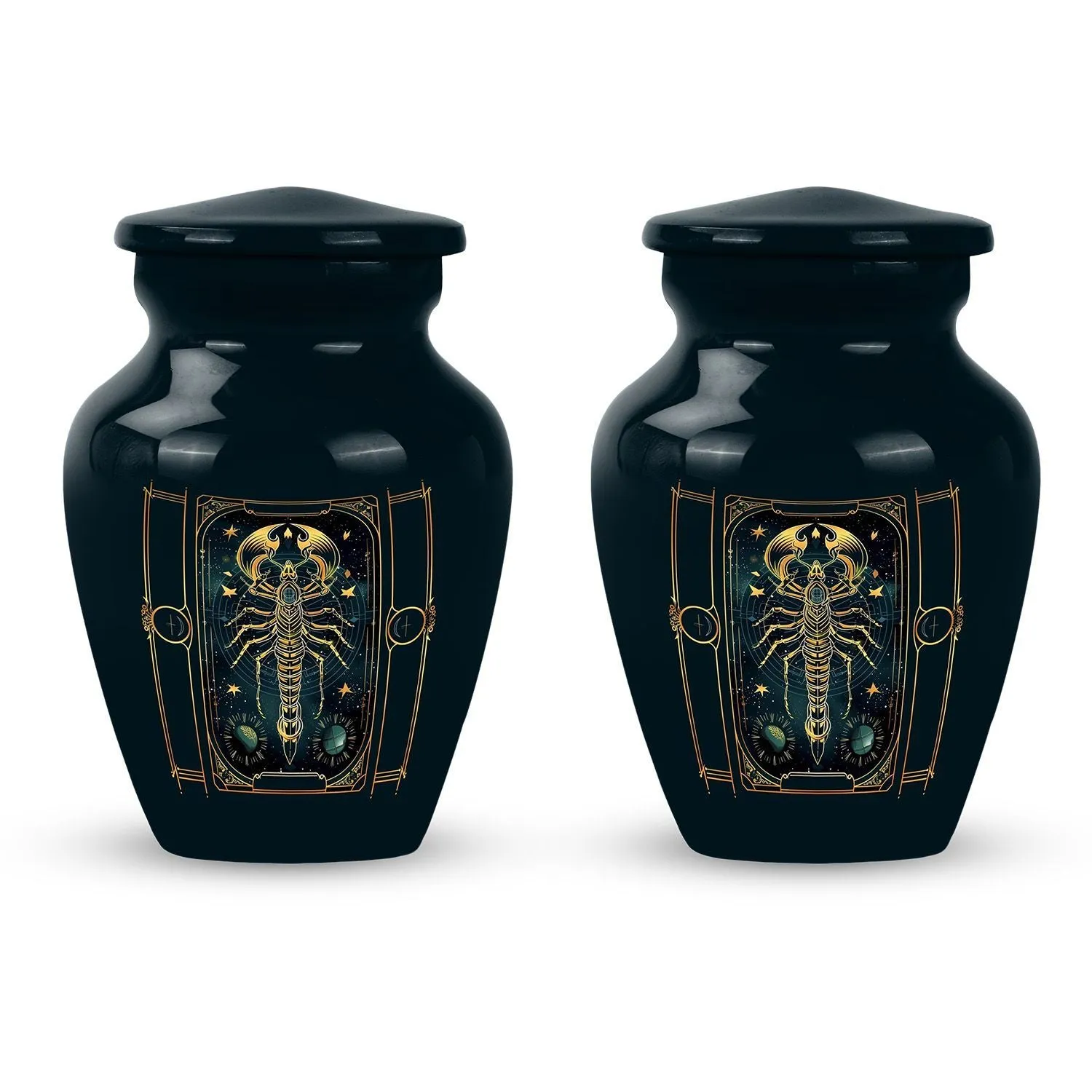 Eternal Starlight: Zodiac-Inspired Memorial Urn For Ashes