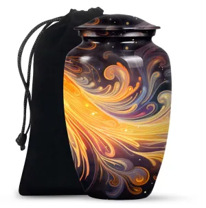 Eternity Keeper: The Abstract Memorial Large Urn for Human Ashes