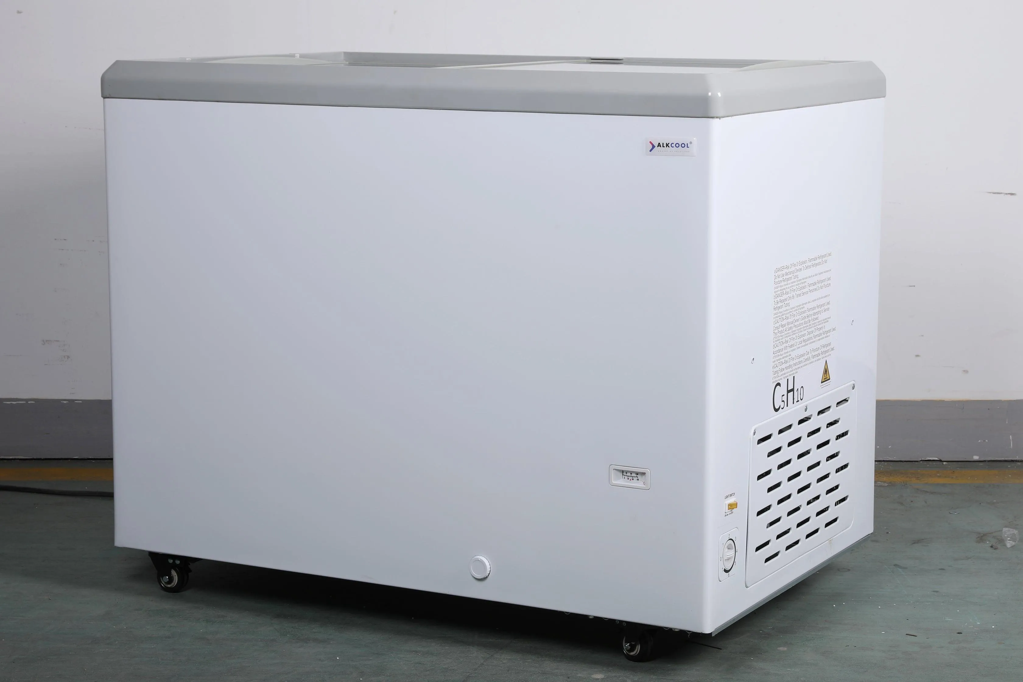 FDF12.4CF 41'' Width Horizontal Display Island Freezer - Nafcool™ Commercial Freezer Icecream, frozen food, Ice bag
