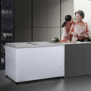 FDF16CF 50'' Width Horizontal Display Island Freezer - Nafcool™ Commercial Freezer Icecream, frozen food, Ice bag