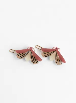 Firefly Barrette Set Glow in the Dark
