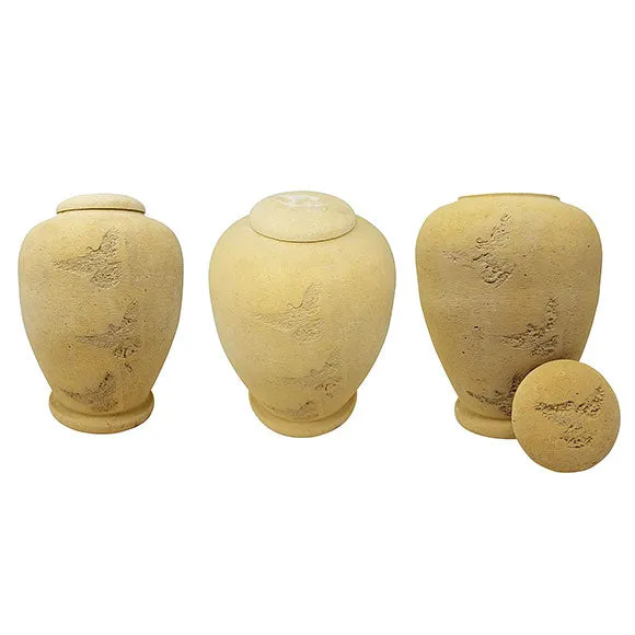 Flying Dove Biodegradable Sand Urn