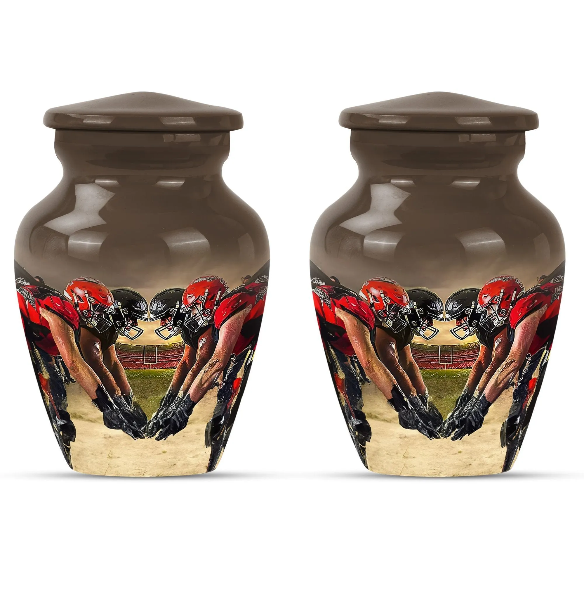 Football Cremation Urn For Ashes - Urn For Sports Enthusiast