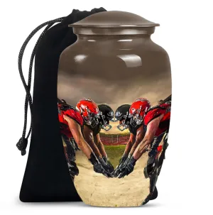 Football Cremation Urn For Ashes - Urn For Sports Enthusiast