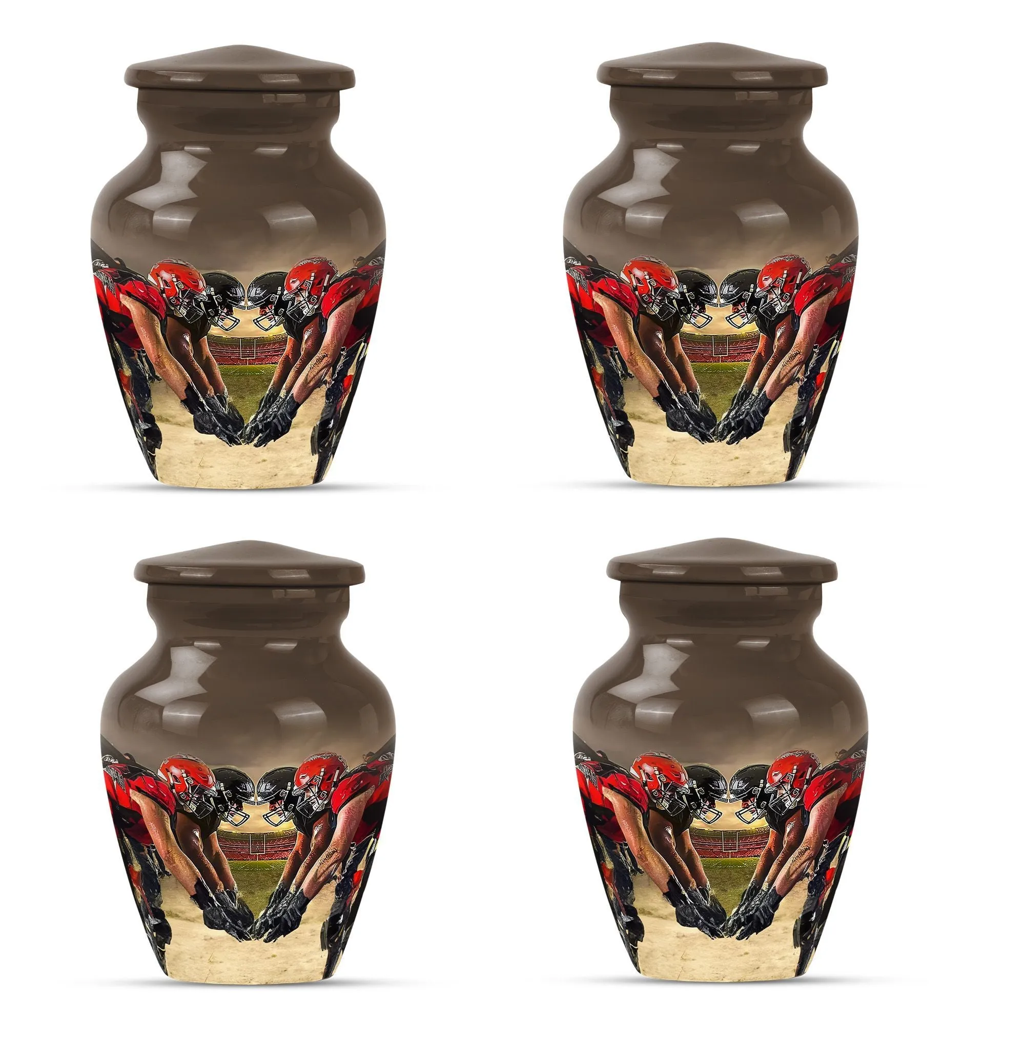 Football Cremation Urn For Ashes - Urn For Sports Enthusiast