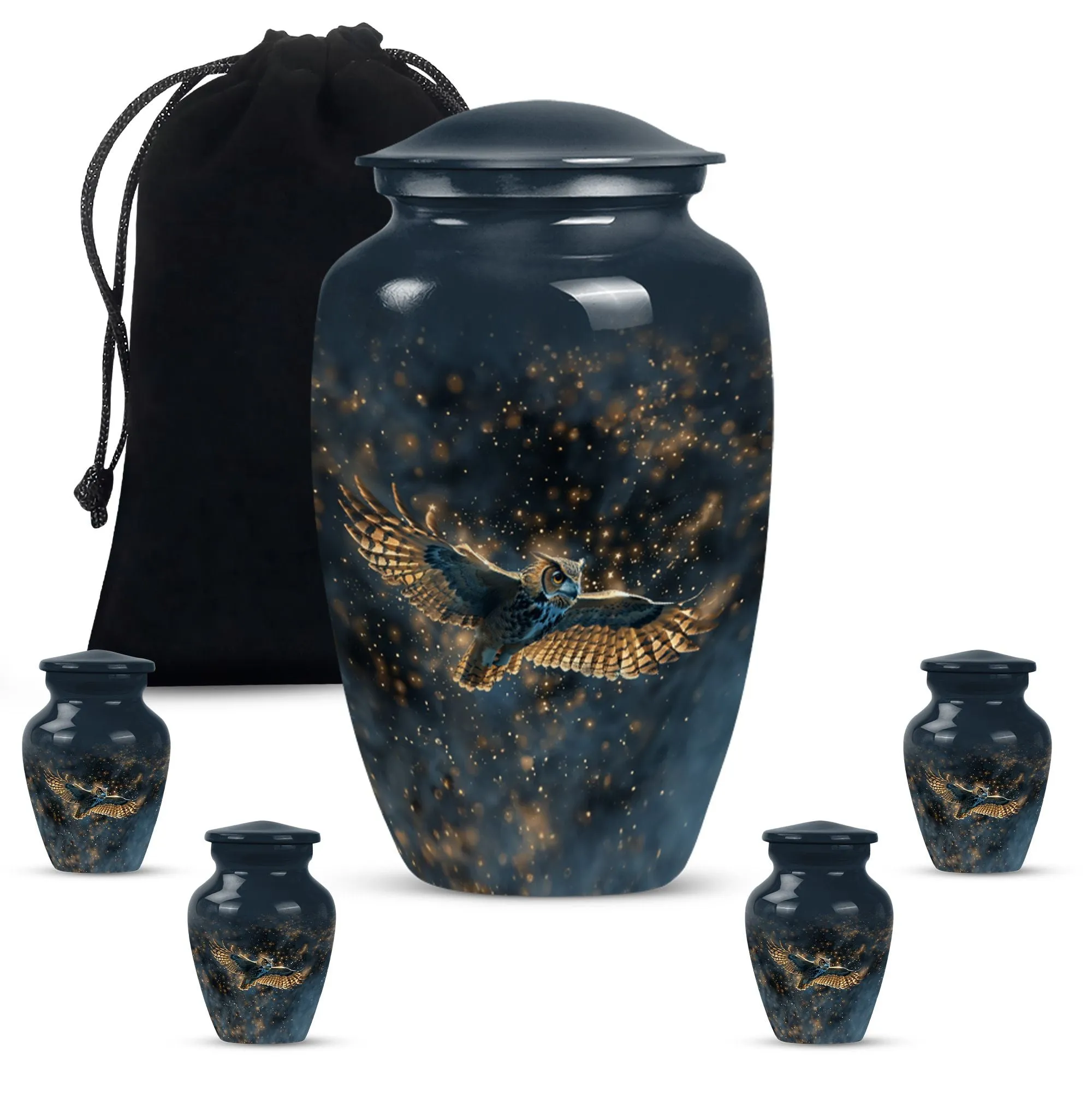 Forever Memories Owl Cremation Urn - Keepsake for Eternal Rest