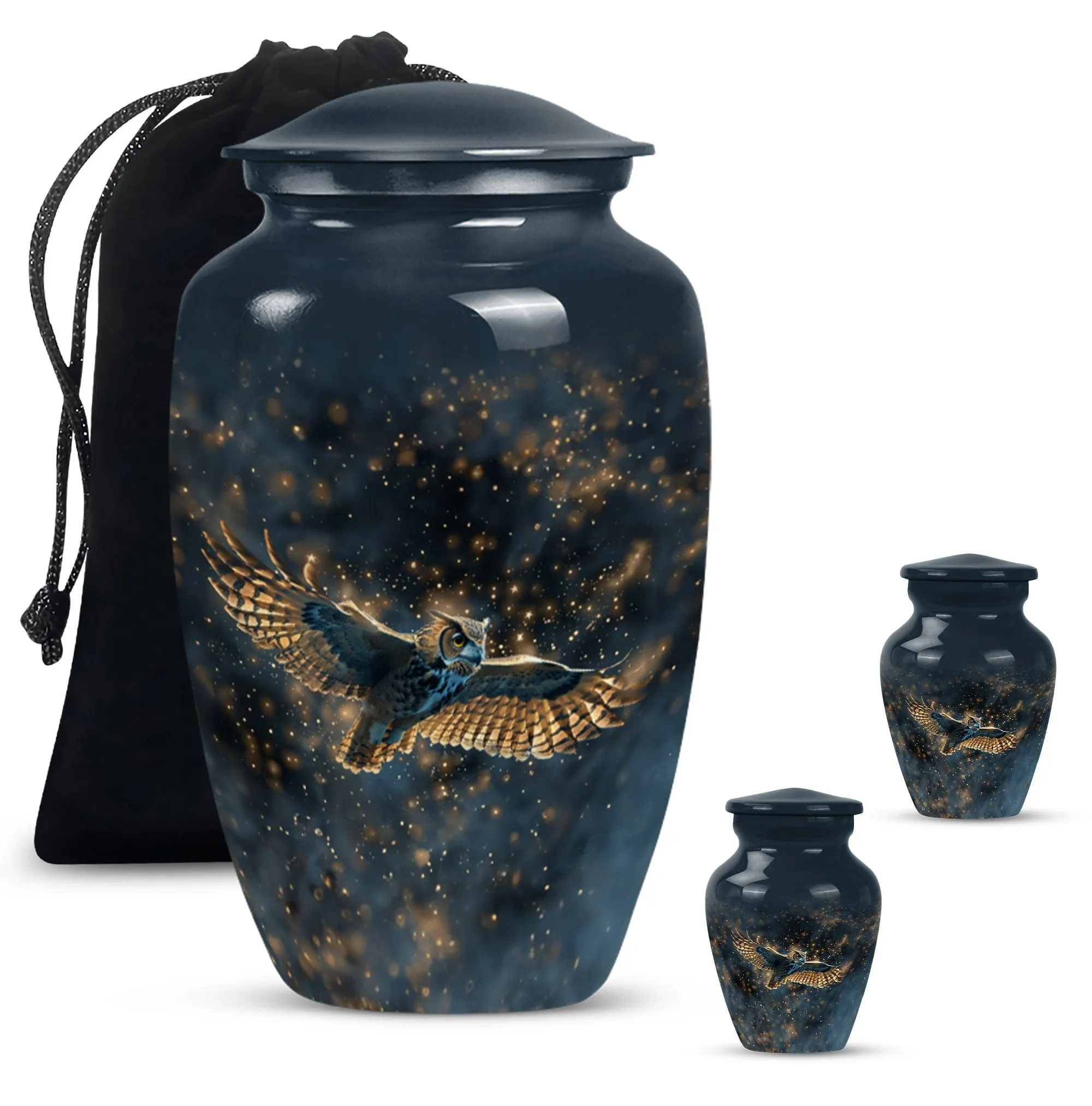Forever Memories Owl Cremation Urn - Keepsake for Eternal Rest