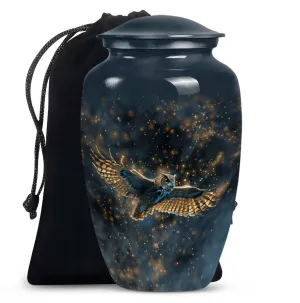 Forever Memories Owl Cremation Urn - Keepsake for Eternal Rest